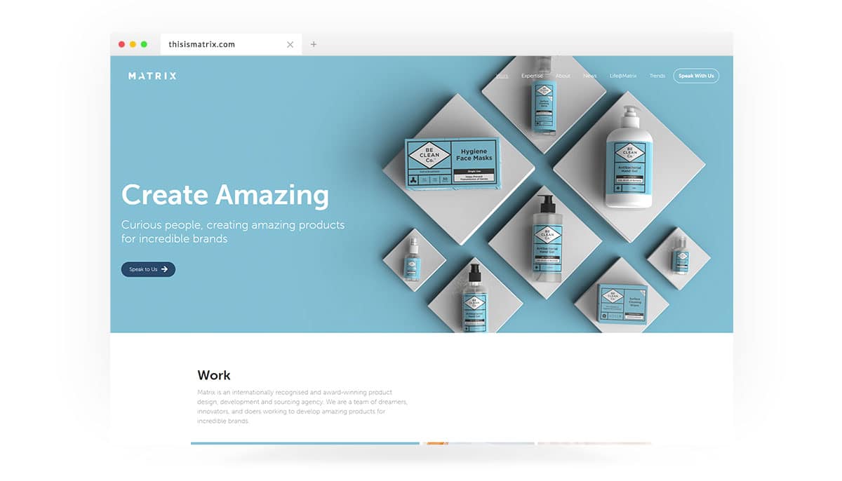 Matrix Homepage
